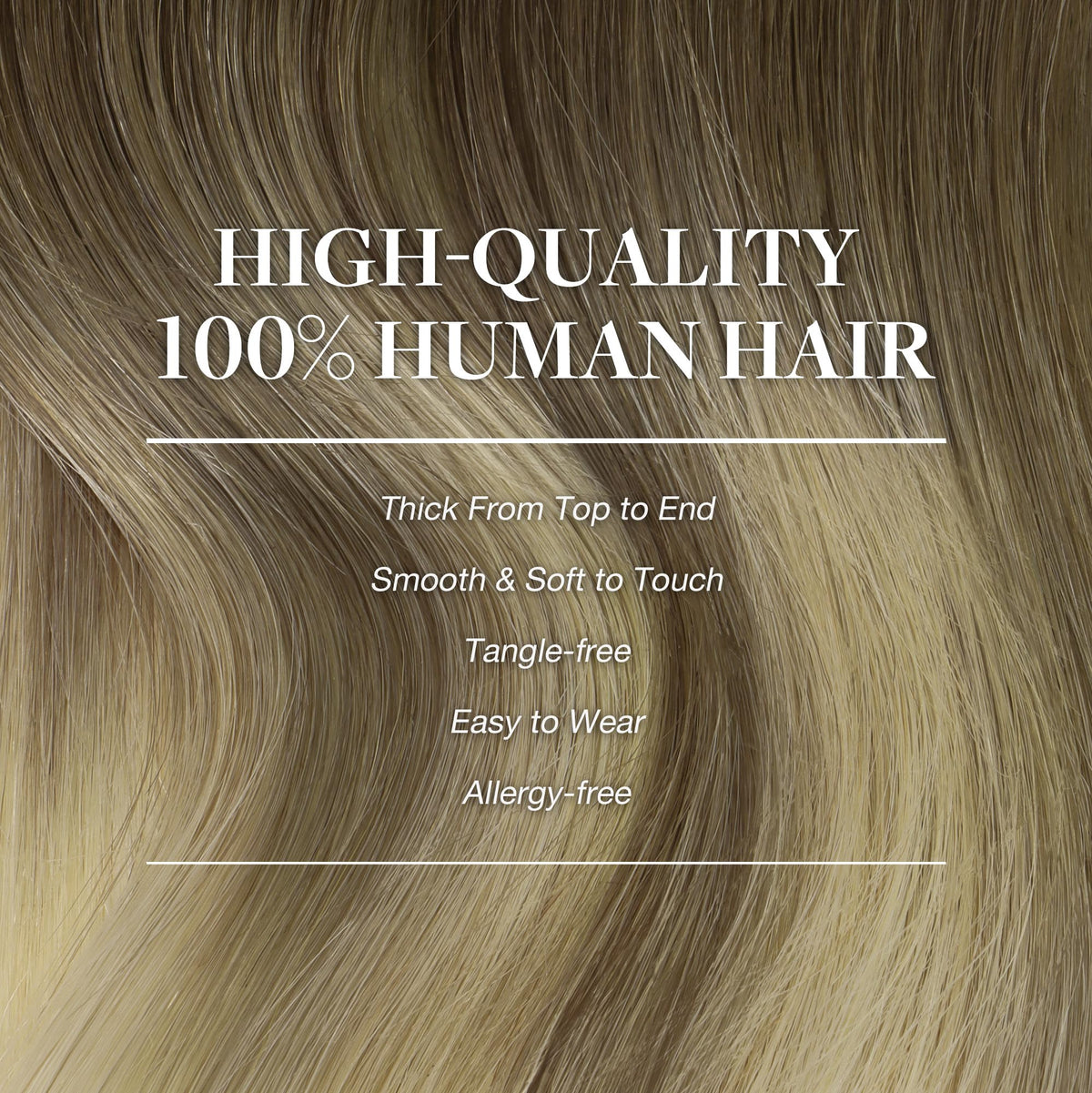 GOO GOO Clip in Hair Extensions 18inch packaging