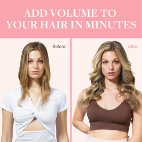 GOO GOO Clip in Hair Extensions 18inch side view