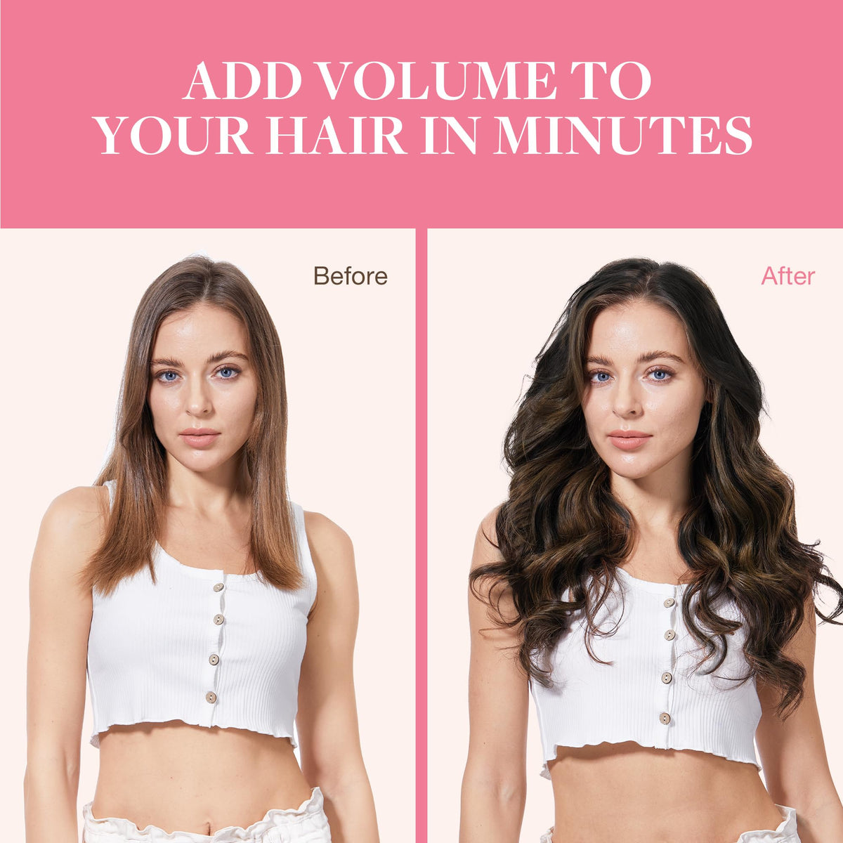 GOO GOO Clip in Hair Extensions 20inch 110g packaging