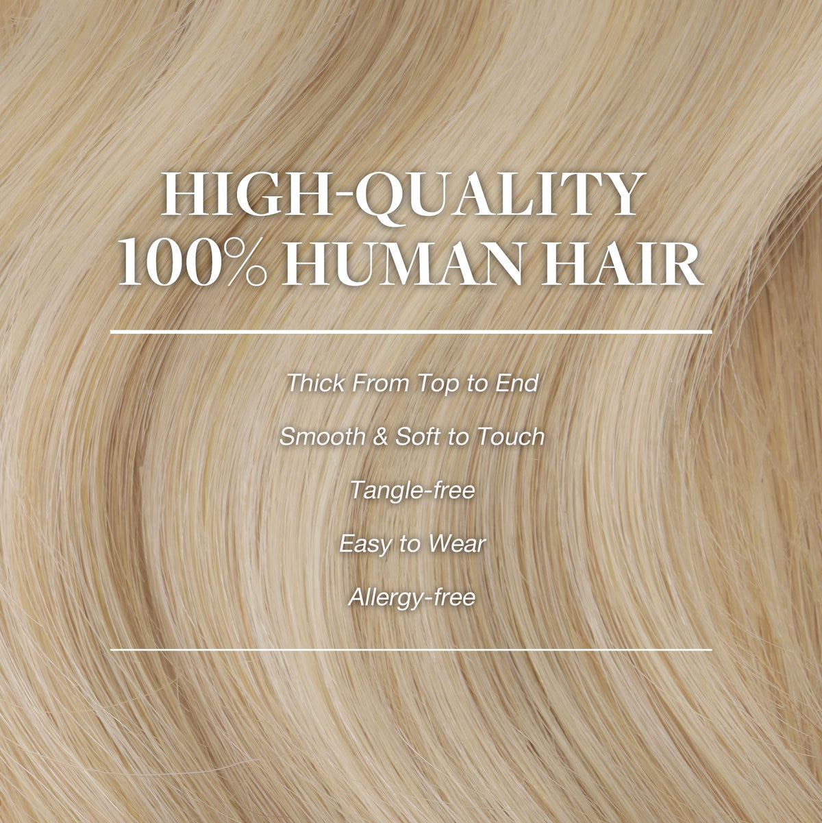 GOO GOO Clip in Hair Extensions 22 inch styled on mannequin