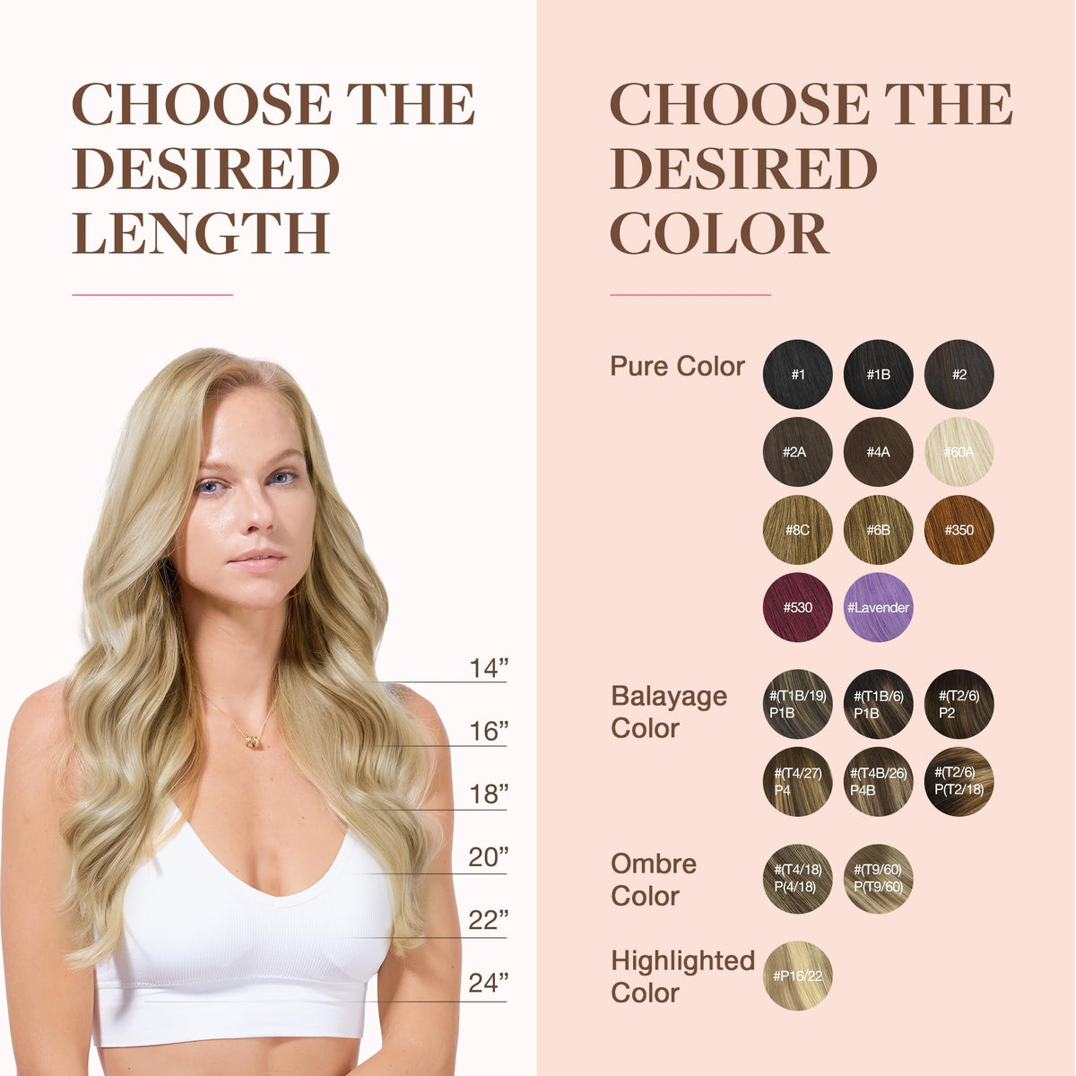 GOO GOO Clip in Hair Extensions 22inch lifestyle scene