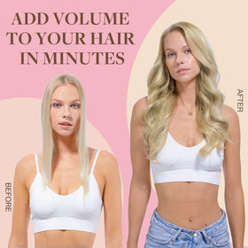 GOO GOO Clip in Hair Extensions 22inch package dimensions