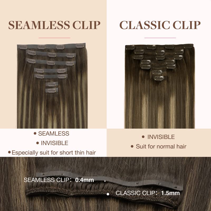 GOO GOO Clip in Hair Extensions 22inch styled in hair