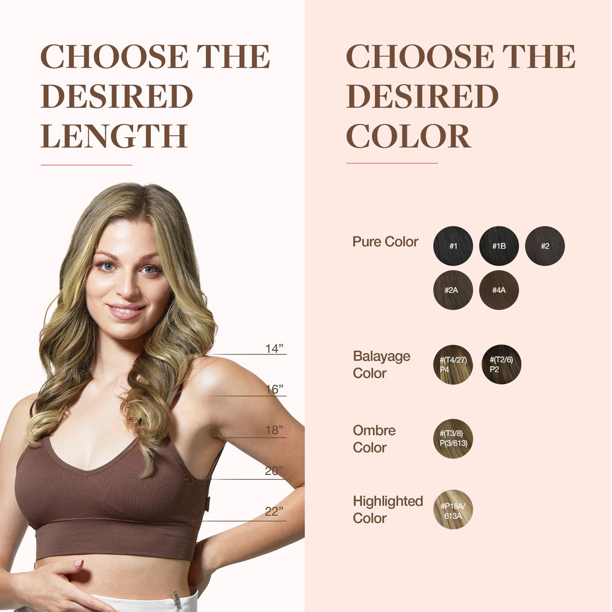 GOO GOO Clip in Hair Extensions 24inch lifestyle scene