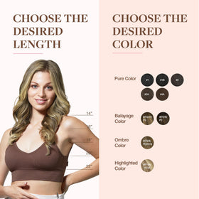 GOO GOO Clip in Hair Extensions 24inch lifestyle scene