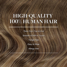 GOO GOO Clip in Hair Extensions 26inch packaging display