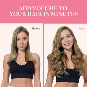 GOO GOO Clip in Hair Extensions 7Pcs display