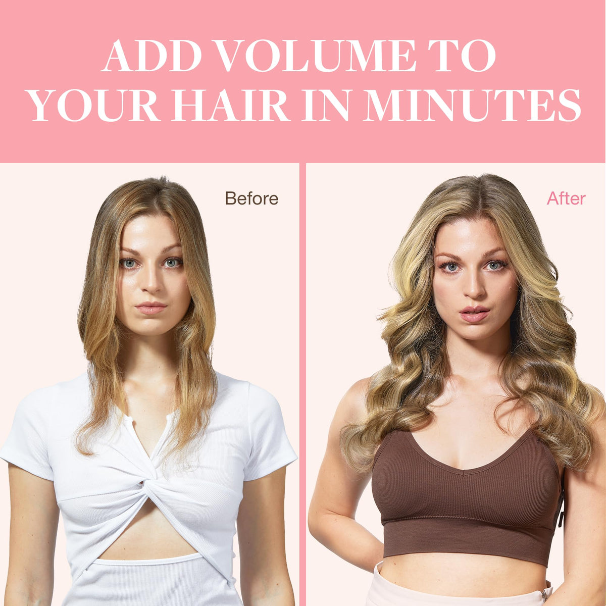 GOO GOO Clip in Hair Extensions Bahamian Balayage colour detail