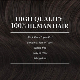 GOO GOO Clip in Hair Extensions close-up of hair texture