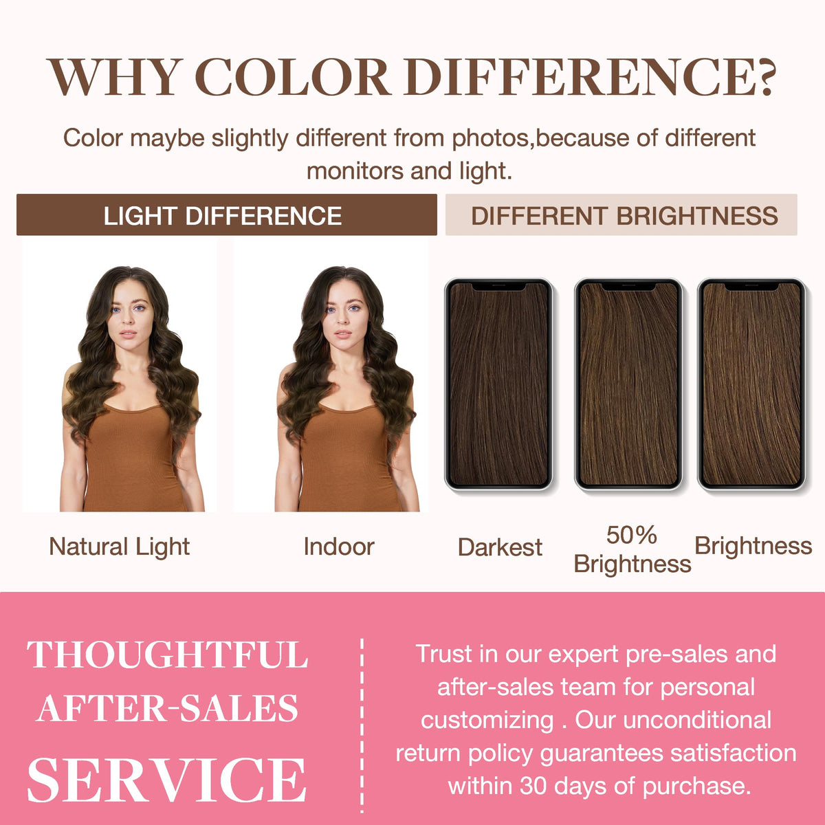 GOO GOO Clip in Hair Extensions colour variety options