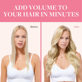 GOO GOO Clip in Hair Extensions displayed in a natural setting