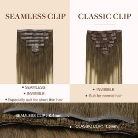 GOO GOO Clip in Hair Extensions displayed in packaging