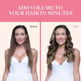 GOO GOO Clip in Hair Extensions displayed in various colors