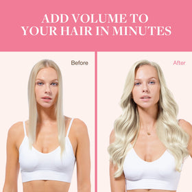 GOO GOO Clip in Hair Extensions displayed in various colours