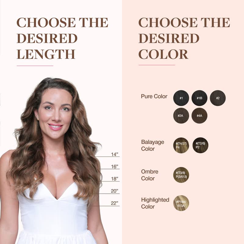 GOO GOO Clip in Hair Extensions displayed on a flat surface