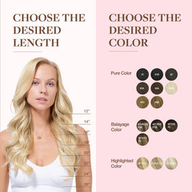 GOO GOO Clip in Hair Extensions displayed on a flat surface