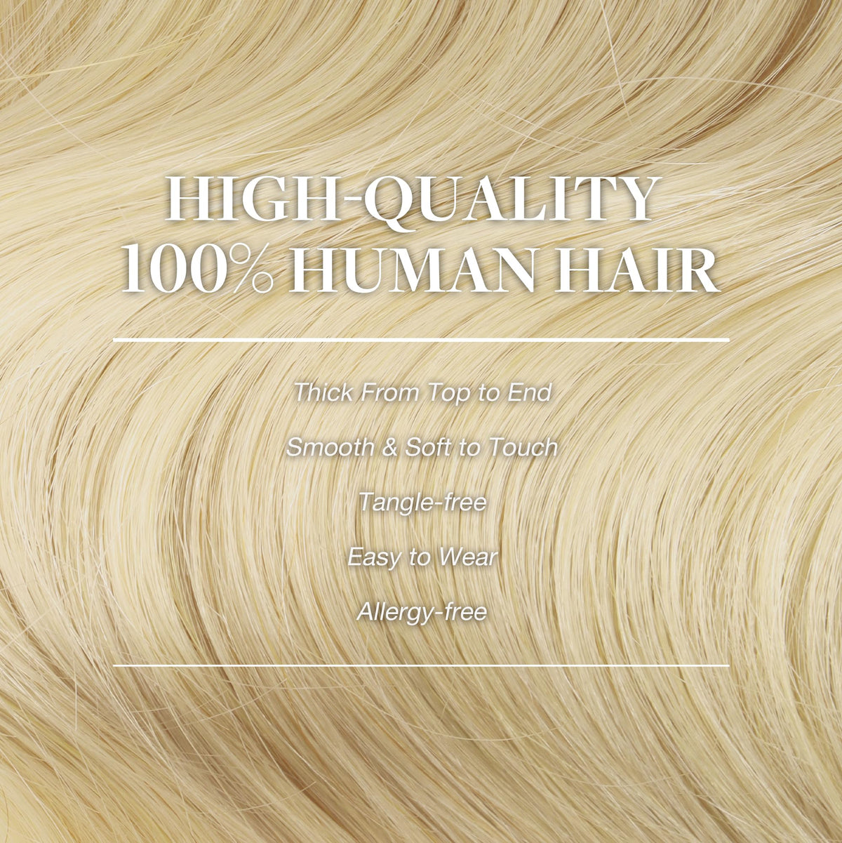 GOO GOO Clip in Hair Extensions displayed on a mannequin