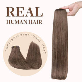 GOO GOO Clip in Hair Extensions displayed on a table