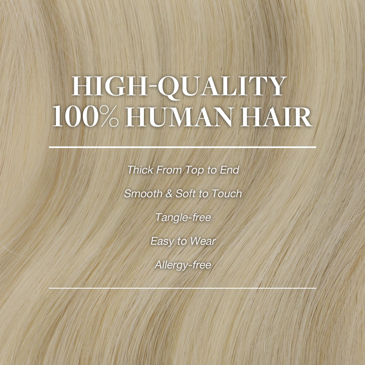 GOO GOO Clip in Hair Extensions displayed with hair styling tools