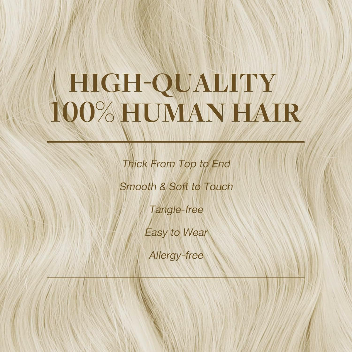 GOO GOO Clip in Hair Extensions displayed with styling tools