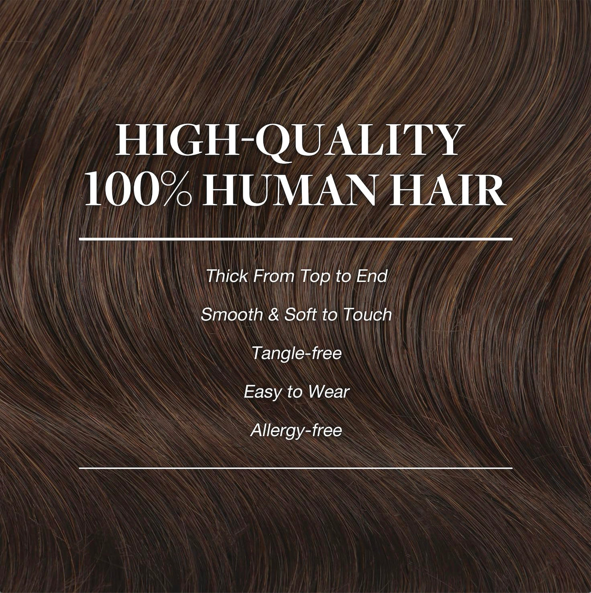GOO GOO Clip in Hair Extensions displayed with styling tools