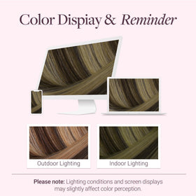 GOO GOO Clip in Hair Extensions displayed with styling tools