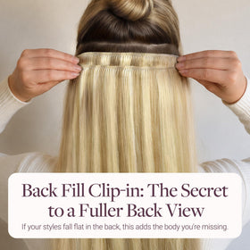 GOO GOO Clip in Hair Extensions displayed with various shades