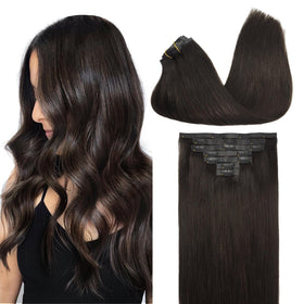 GOO GOO Clip in Hair Extensions front view