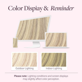 GOO GOO Clip in Hair Extensions in a hairstyle