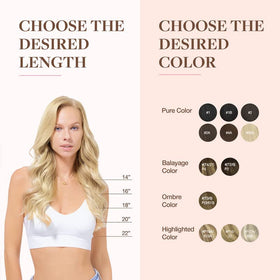 GOO GOO Clip in Hair Extensions in a lifestyle setting