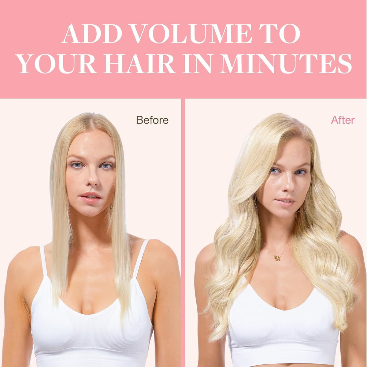 GOO GOO Clip in Hair Extensions in a stylish hairstyle