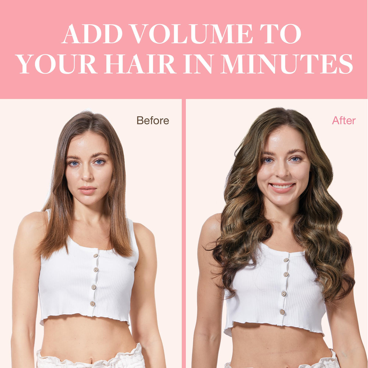 GOO GOO Clip in Hair Extensions in natural light