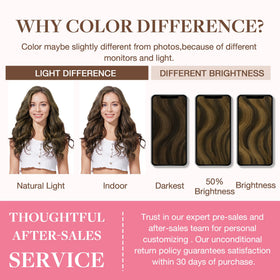 GOO GOO Clip in Hair Extensions in natural light