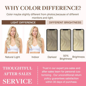 GOO GOO Clip in Hair Extensions in natural light