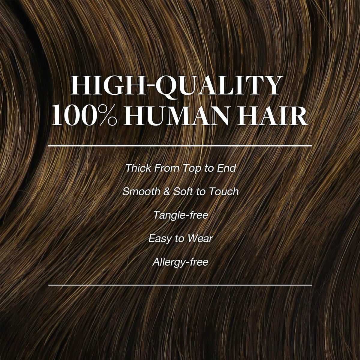 GOO GOO Clip in Hair Extensions in packaging