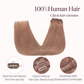 GOO GOO Clip in Hair Extensions in various shades