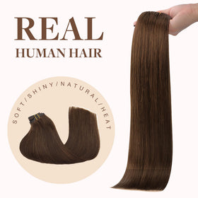 GOO GOO Clip in Hair Extensions laid flat for display