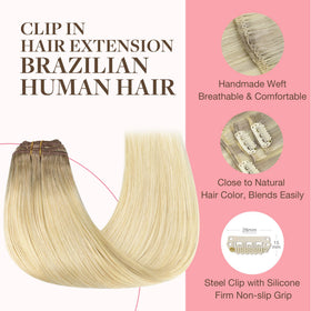 GOO GOO Clip in Hair Extensions lifestyle scene