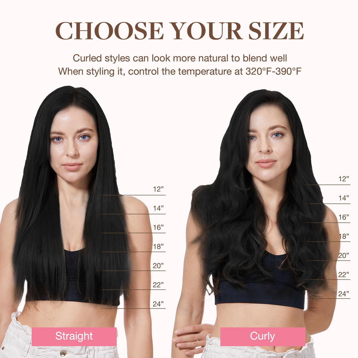 GOO GOO Clip in Hair Extensions lifestyle scene
