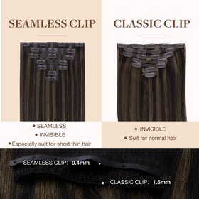 GOO GOO Clip in Hair Extensions lifestyle scene on model
