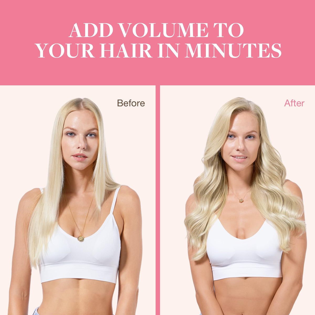 GOO GOO Clip in Hair Extensions lifestyle shot