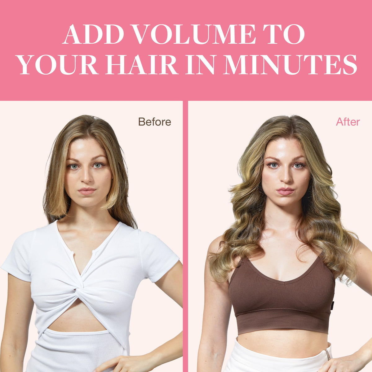 GOO GOO Clip in Hair Extensions packaged with care instructions