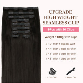 GOO GOO Clip in Hair Extensions packaging