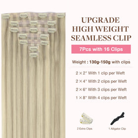 GOO GOO Clip in Hair Extensions packaging