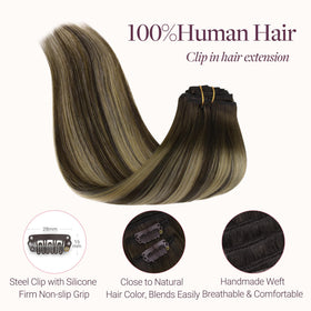 GOO GOO Clip in Hair Extensions packaging