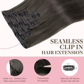 GOO GOO Clip in Hair Extensions packaging
