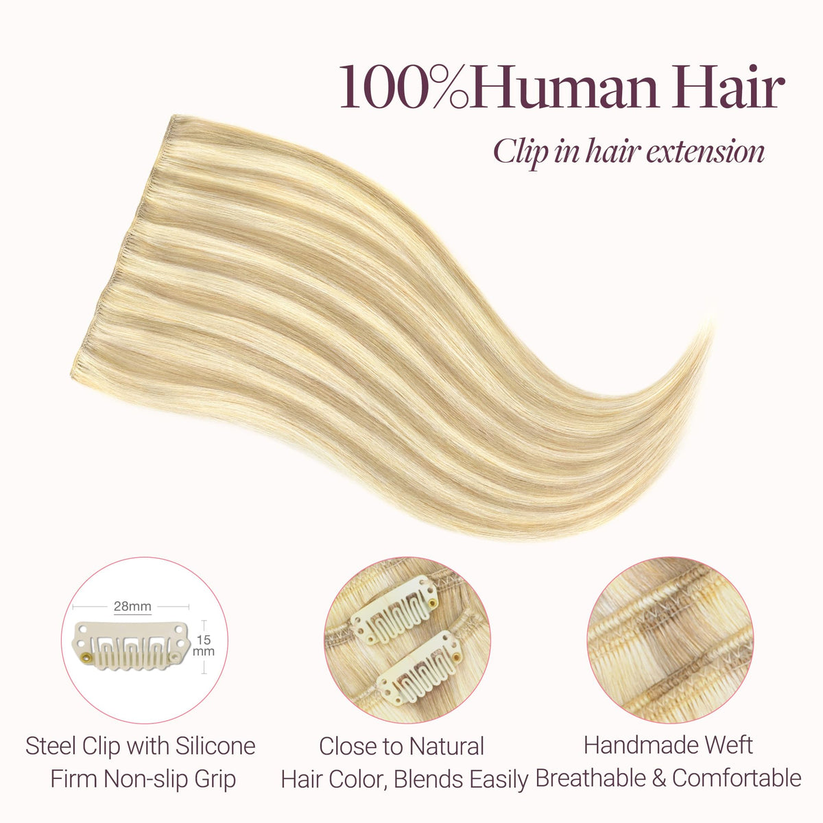 GOO GOO Clip in Hair Extensions packaging