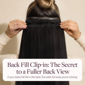 GOO GOO Clip in Hair Extensions packaging display
