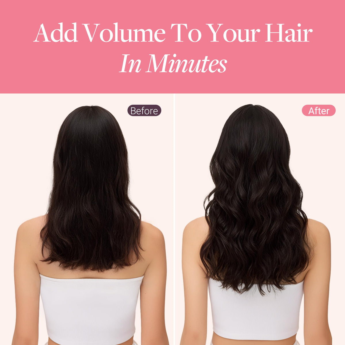 GOO GOO Clip in Hair Extensions packaging front