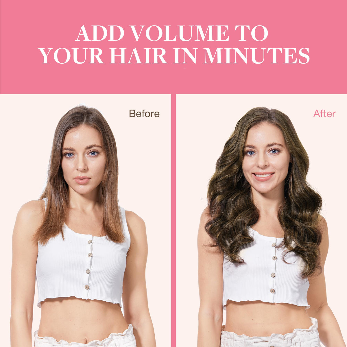 GOO GOO Clip in Hair Extensions packaging front view